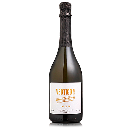 Vinho Espumante Pizzato Vertigo Nature Branco Tradicional