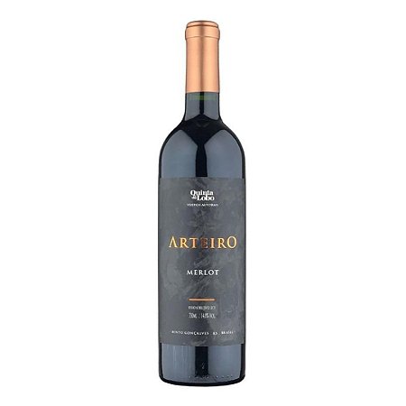 Vinho Tinto Quinta do Lobo Reserva Merlot Arteiro 2022 750ml