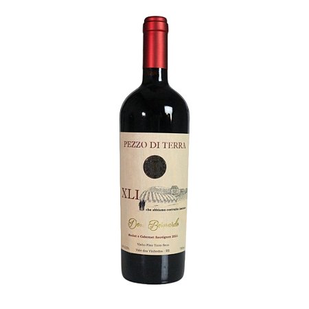 Vinho Tinto Dom Bernardo Pezzo Di Terra Merlot e Cabernet Sauvignon