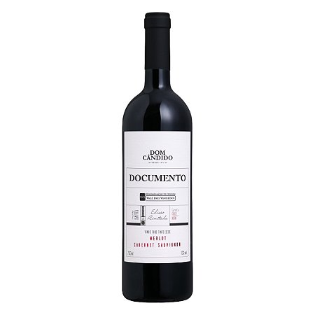 Vinho Tinto Dom Cândido  Merlot/Cab Sauvignon Documento D.O.V.V. 750ml