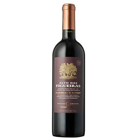 Vinho Tinto Czarnobay Alto das Figueiras - Marselan e Tannat 750ml