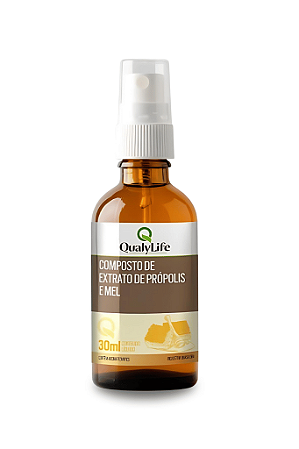 Spray Sabor Propolis Mel 30ml - QualyLife