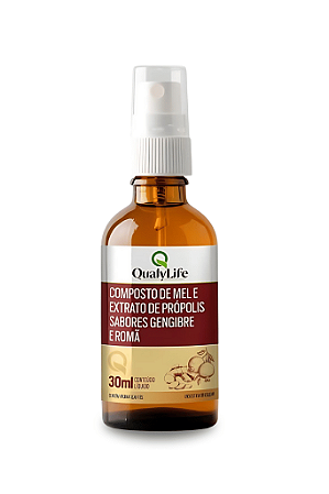 Spray Sabor Propolis Gengibre E Roma 30ml - QualyLife