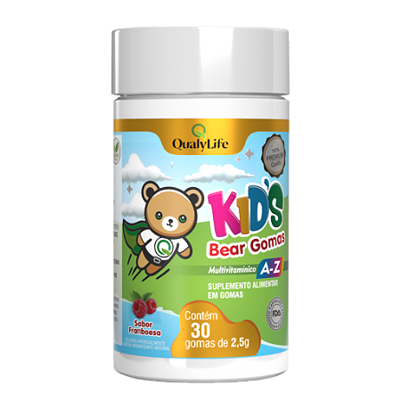 Kids Bear Vit. A a Z 30 Gomas QualyLife
