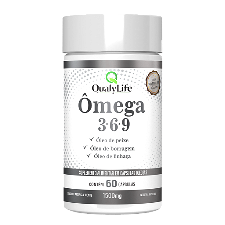 Omega 3 6 9 60 Capsulas - QualyLife