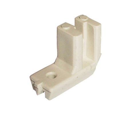 Calcador teflon para máquina doméstica zíper invisivel