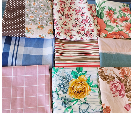 1 kg de retalhos, pedaços pequenos e médios