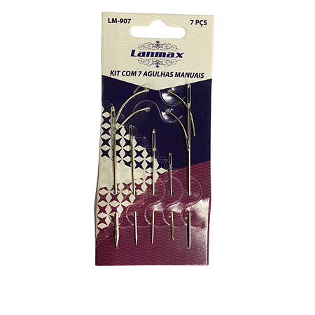Kit Agulhas Manuais Lanmax LM-907-com 07 Unidade