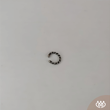 PIERCING PRATA 925 ARGOLA FAKE BOHO