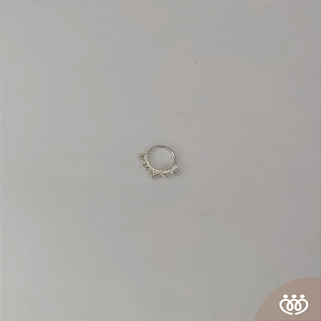 PIERCING PRATA 925 HÉLIX/CARTILAGEM