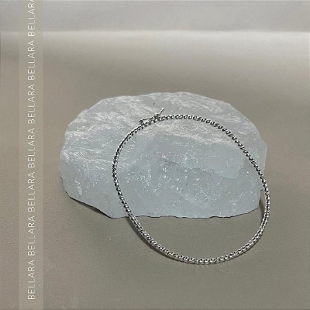 BRACELETE PRATA 925 OVAL FIO TORCIDO 53X67 MM