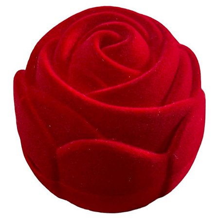 ESTOJO DE VELUDO ROSA PARA BRINCOS