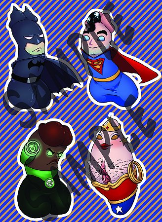 Cartela Caralhos DCneco 01