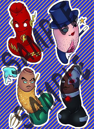 Cartela Caralhos DCneco 02