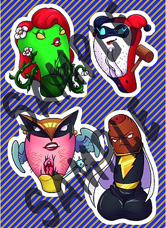 Cartela Caralhos DCneco 03