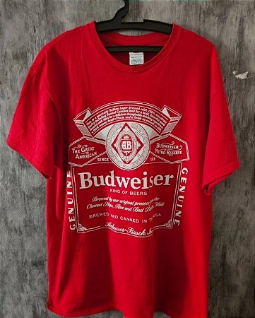 Camiseta Budweiser tam G