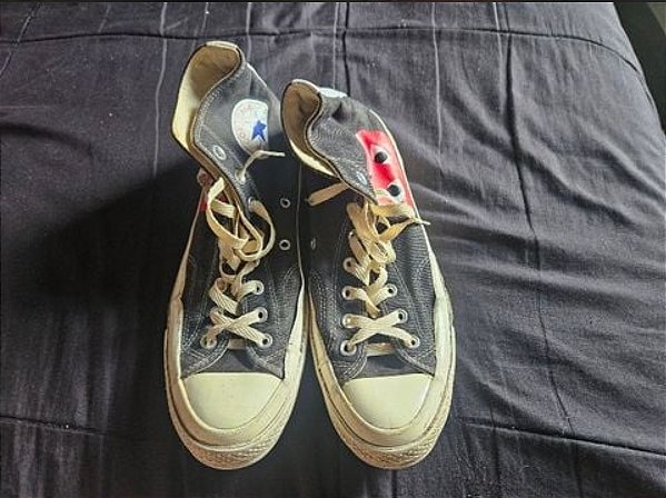 Tenis converse comme des garçon - chuck taylor - tam 41