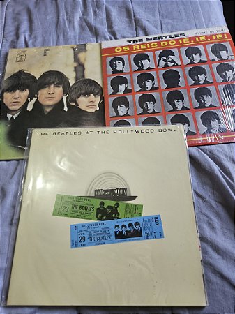 Lote 3 discos beatles
