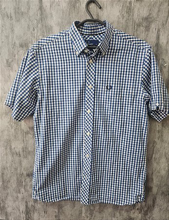 Camisa xadrez Fred Perry tam M