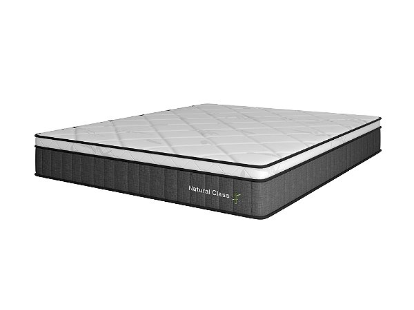 Colchão  Natural Class Me EPS - Casal - 1,38 x 1,88m - Altura 32cm