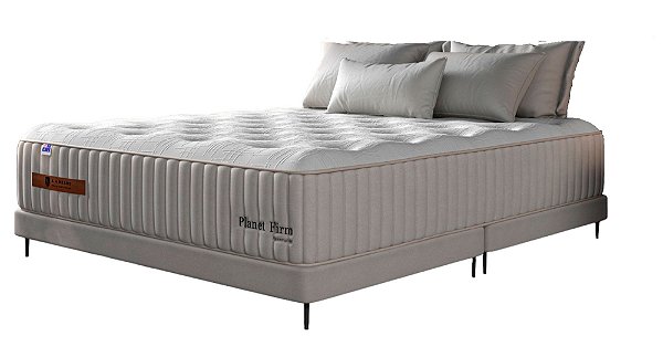 Colchão com Box Planet Firme Me - King Size - 1,93 x 2,03m - Altura 35cm