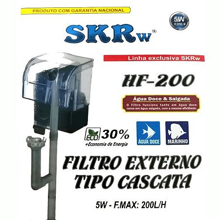 SKRw FILTRO EXTERNO HF- 200  200L/H 220V