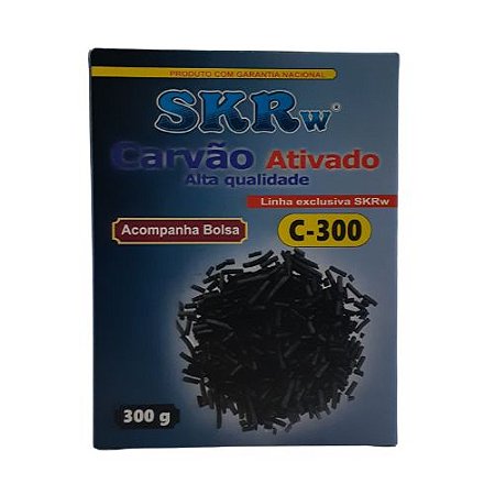 SKRw CARVAO ATIVADO   PELET.COM BOLSA C- 300 300G