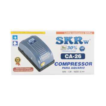 SKRw COMPRESSOR  CA-26 1 SAIDA 3L/M 1,2W 127V
