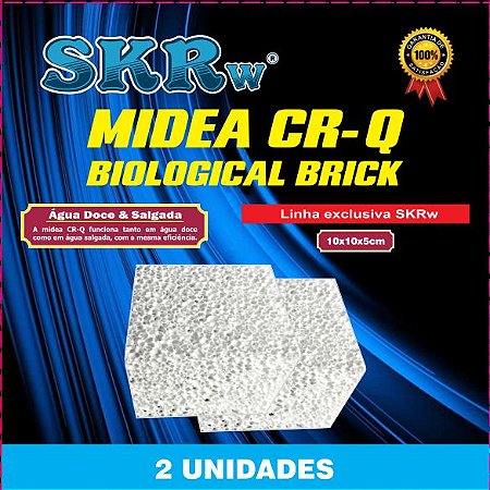 SKRw MIDEA CR-Q BIOLOGICAL BRICK 10X10X5CM 2 UN.