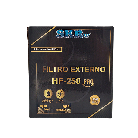 SKRw FILTRO EXTERNO HF- 250 PRO 250L/H 127V