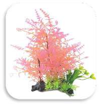 SKRw PLANTA ARTIFICIAL T 819 15X30CM LARANJA/ROSA