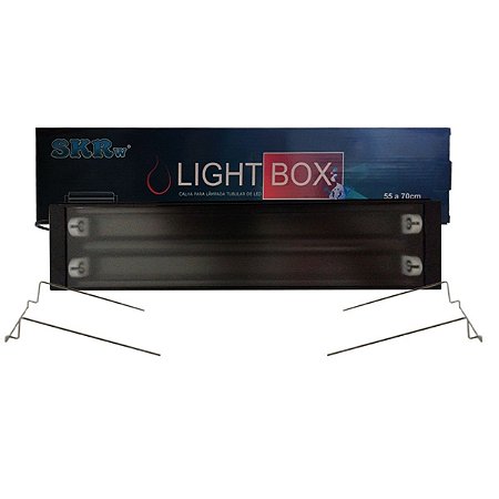 SKRw BOX LIGHT P/ LAMPADA TUBOLAR LED  55 A 70CM