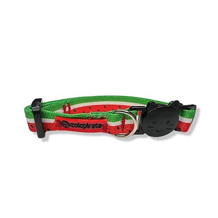 Coleira para Gatos Breakaway Anti-Enforcamento Melancia