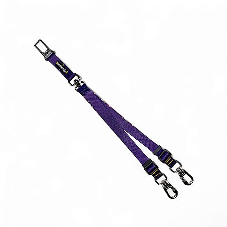 Cinto de Segurança Duplo para cachorros Roxo