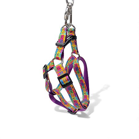 Peitoral Americano para cachorros Emoji