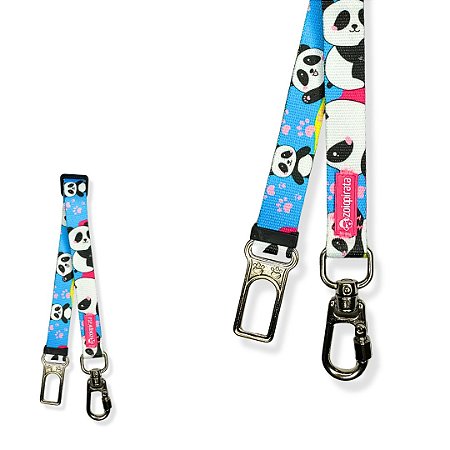 Cinto de Segurança para cachorros Pandinha