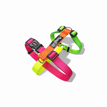 Peitoral H antipuxão para cachorros Sambô