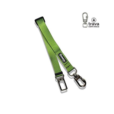 Cinto de Segurança para cachorros Verde Militar