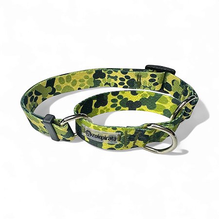 Coleira Martingale Antifuga para cachorros Milicão