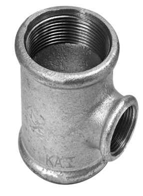 Tee Redução Galvanizado Tipo 130R