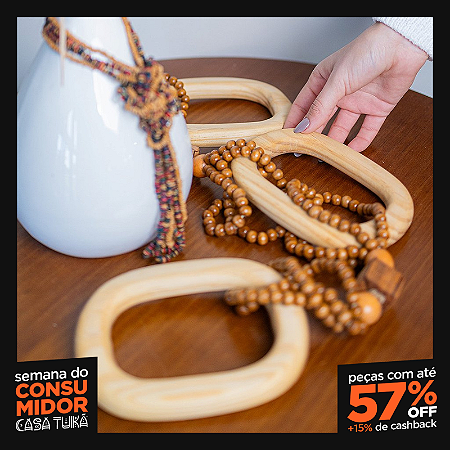 Colar de Madeira Xetí