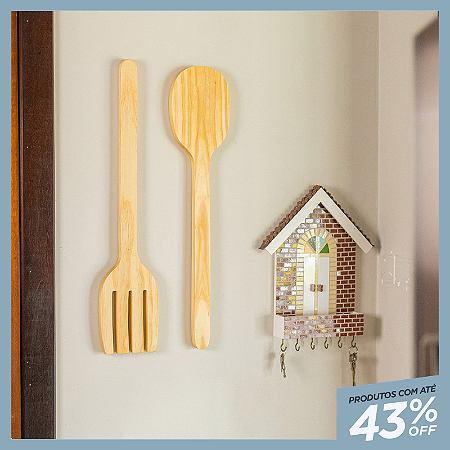 Kit 2 Talheres Decorativos