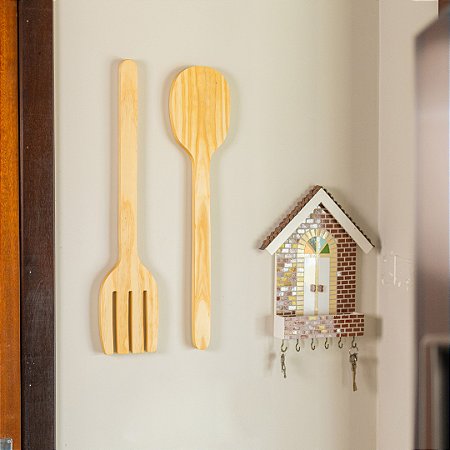 Kit 2 Talheres Decorativos