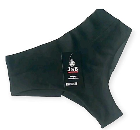 Calcinha de Biquíni Hot Paint Fio Duplo Cós Alto Preto, a mais vendida