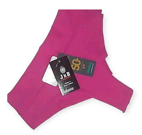Calcinha de Biquíni Hot Paint Fio Duplo Cós Alto Pink, a mais vendida
