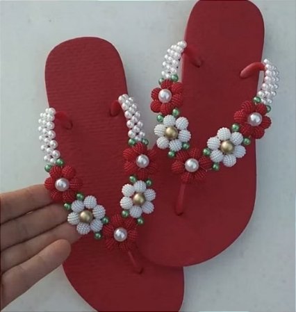 Chinelo Havaianas Top Decorados Vermelho