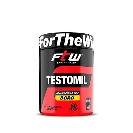 TESTOMIL NOVA FÓRMULA COM BORO 60 CÁPS