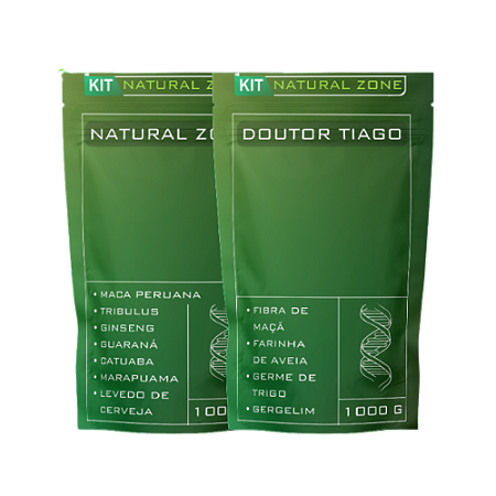 Combo Dr Tiago + Combo Naturalzone 1kg CADA