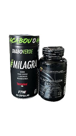 BLACK DRAGON TESTO + MILAGRA FTW