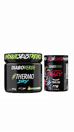 THERMOCRAZY 90 CAPS + THERMO DRY 300G